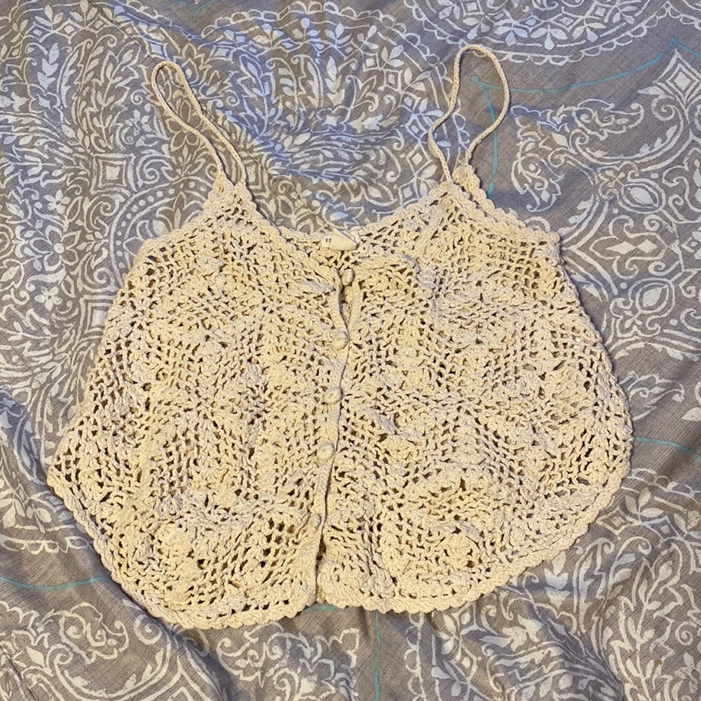 Forever 21 Crochet Tank Top
